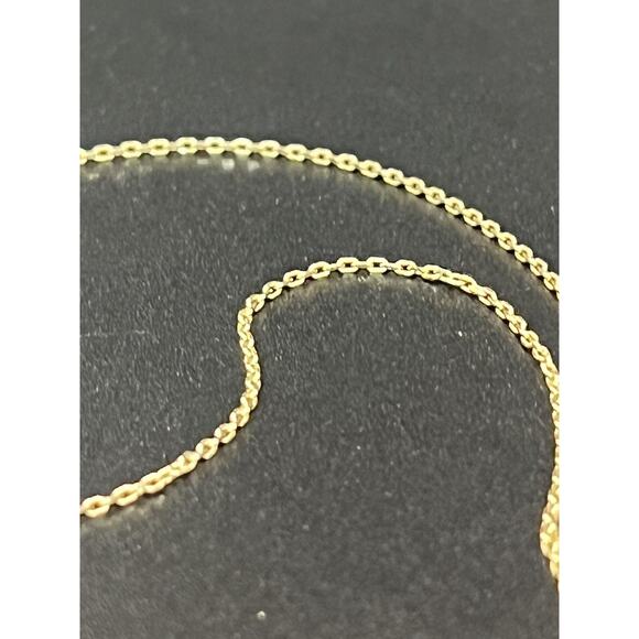 14k Gold Butterfly Multi Colored Gemstone 18in Necklace - Picture 7 of 15